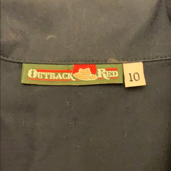 Vintage 80s Navy Blue Suit Jacket Skirt Lace - Picture 5 of 5